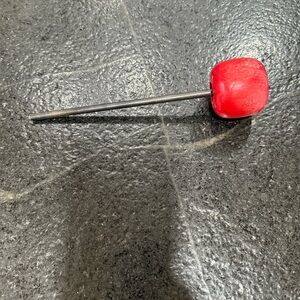 Danmar USA Red Wood Drum Beater w/Standard Shaft